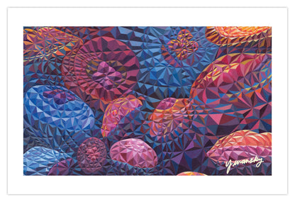 Zedist Jellyfish | Open Edition Print Fine Art Print Zedism by Yuransky Smooth Fine Art Paper 8x12 None