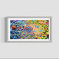 Zedist Joy To Ovum - Egg | Open Edition Print Fine Art Print Zedism by Yuransky Smooth Fine Art Paper 10x20 Grey Frame