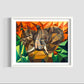 Zedist Elephant | Open Edition Print Fine Art Print Zedism by Yuransky Smooth Fine Art Paper 8x10 White Frame