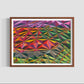 Zedist Abstract Punta | Open Edition Print Fine Art Print Zedism by Yuransky Smooth Fine Art Paper 8x10 Wood Frame