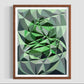 Zedist Artichoke | Open Edition Print Fine Art Print Zedism by Yuransky Smooth Fine Art Paper 8x10 Wood Frame