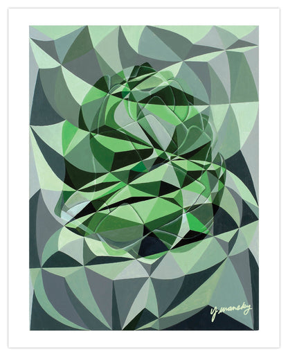 Zedist Artichoke | Open Edition Print Fine Art Print Zedism by Yuransky Smooth Fine Art Paper 8x10 None