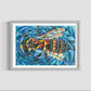Zedist Bee | Open Edition Print Fine Art Print Zedism by Yuransky Smooth Fine Art Paper 8x12 Grey Frame