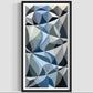 Zedist Blue Nude | Open Edition Print Fine Art Print Zedism by Yuransky Smooth Fine Art Paper 8x12 Black Frame
