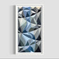 Zedist Blue Nude | Open Edition Print Fine Art Print Zedism by Yuransky Smooth Fine Art Paper 8x12 White Frame