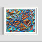 Zedist Butterfly | Open Edition Print Fine Art Print Zedism by Yuransky Smooth Fine Art Paper 8x10 White Frame