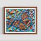 Zedist Butterfly | Open Edition Print Fine Art Print Zedism by Yuransky Smooth Fine Art Paper 8x10 Wood Frame