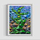 Zedist Cactus | Open Edition Print Fine Art Print Zedism by Yuransky Smooth Fine Art Paper 8x10 Grey Frame