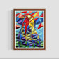 Zedist Cowie | Open Edition Print Fine Art Print Zedism by Yuransky Smooth Fine Art Paper 8x10 Wood Frame
