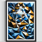 Zedist David | Open Edition Print Fine Art Print Zedism by Yuransky Smooth Fine Art Paper 8x10 Black Frame