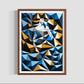 Zedist David | Open Edition Print Fine Art Print Zedism by Yuransky Smooth Fine Art Paper 8x10 Wood Frame