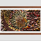 Zedist Eagle & Dragon | Open Edition Print Fine Art Print Zedism by Yuransky Smooth Fine Art Paper 10x20 Wood Frame