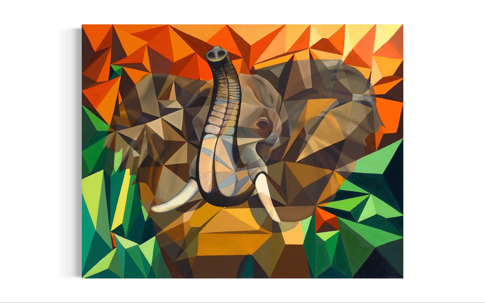 アート・デザイン・音楽 ELEPHANT BRAND HIRATA KAZUHISA elephant-zedism-canvas-print-