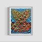 Zedist Leaf | Open Edition Print Fine Art Print Zedism by Yuransky Smooth Fine Art Paper 8x10 Grey Frame