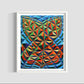 Zedist Leaf | Open Edition Print Fine Art Print Zedism by Yuransky Smooth Fine Art Paper 8x10 White Frame