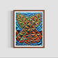 Zedist Leaf | Open Edition Print Fine Art Print Zedism by Yuransky Smooth Fine Art Paper 8x10 Wood Frame