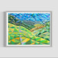 Zedist Montana | Open Edition Print Fine Art Print Zedism by Yuransky Smooth Fine Art Paper 8x10 Grey Frame