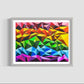 Zedist Pride Flag | Open Edition Print Fine Art Print Zedism by Yuransky Smooth Fine Art Paper 8x10 Grey Frame