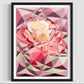 Zedist Rose | Open Edition Print Fine Art Print Zedism by Yuransky Smooth Fine Art Paper 8x10 Black Frame