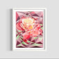Zedist Rose | Open Edition Print Fine Art Print Zedism by Yuransky Smooth Fine Art Paper 8x10 White Frame
